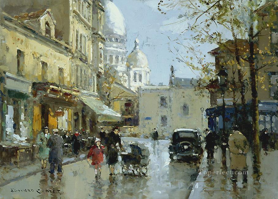 Lugar CE desde una loma Montmartre París Pintura al óleo